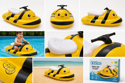 Inflatable bumble bee floaty (PRE-order Now)