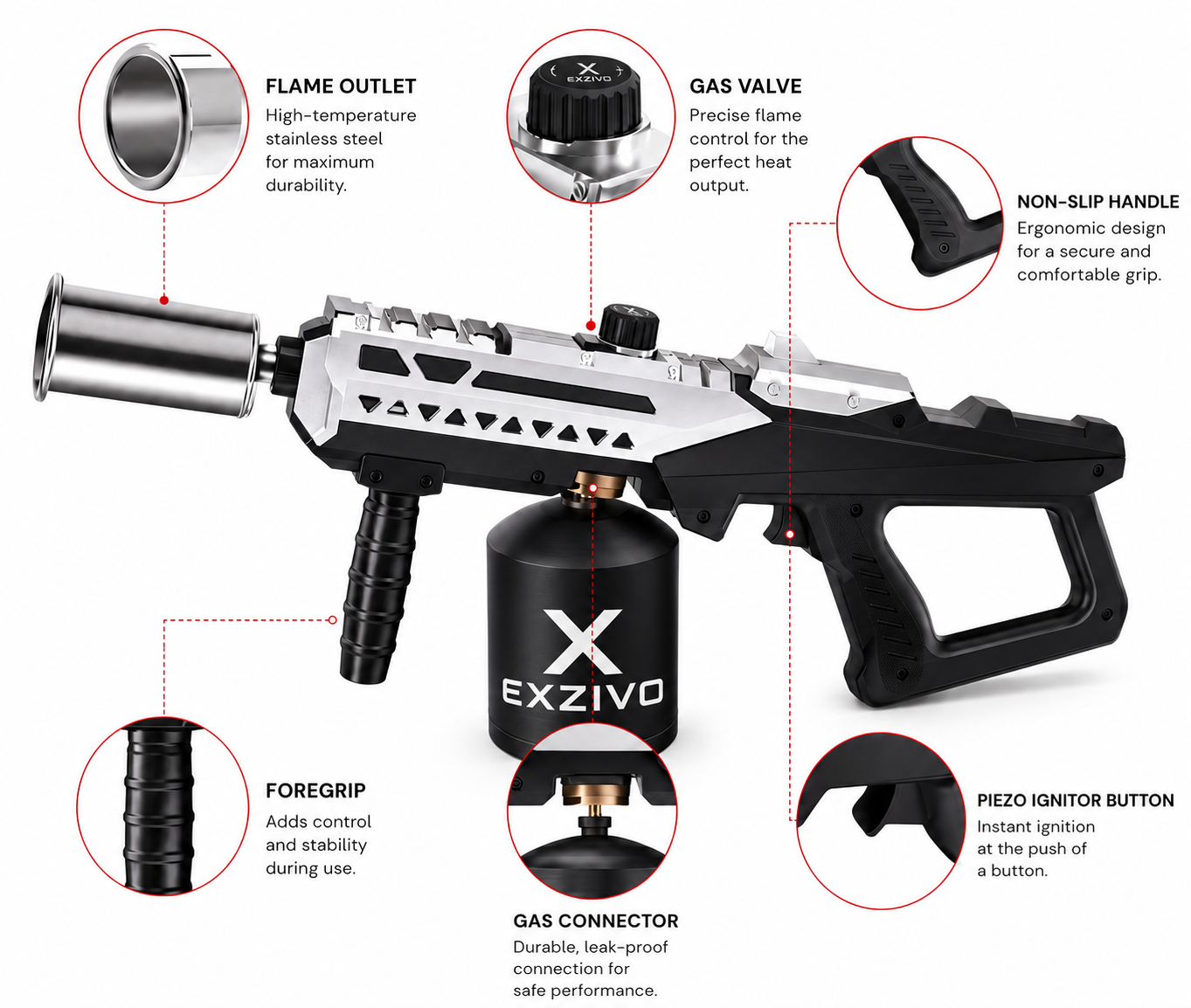 EXZIVO™ Weed Burner Pro